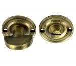 Solid Antique Brass Turn and Release knob Knob / Handle (XL2032)